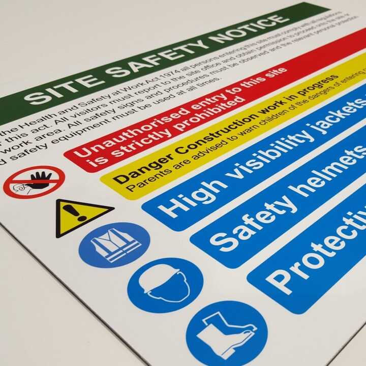 Site Safety Signs