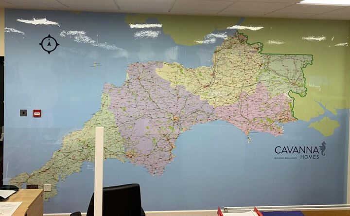 Custom Printed Magnetic Whiteboard Wall Map for Cavanna Homes.jpg