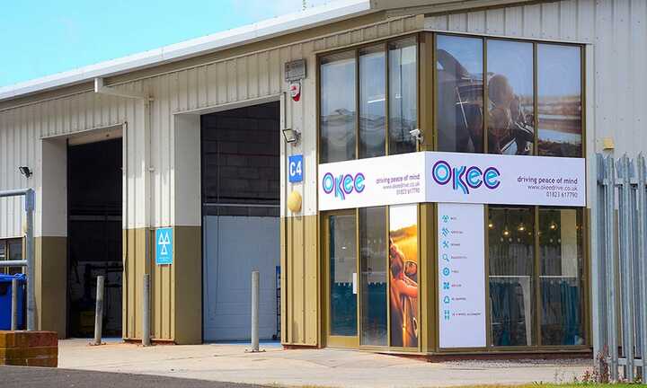 External Signage and Branding for Okee Ltd