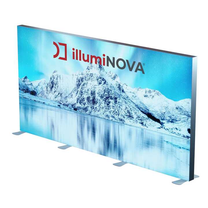 Illuminova LED 125mm Freestanding Lightbox