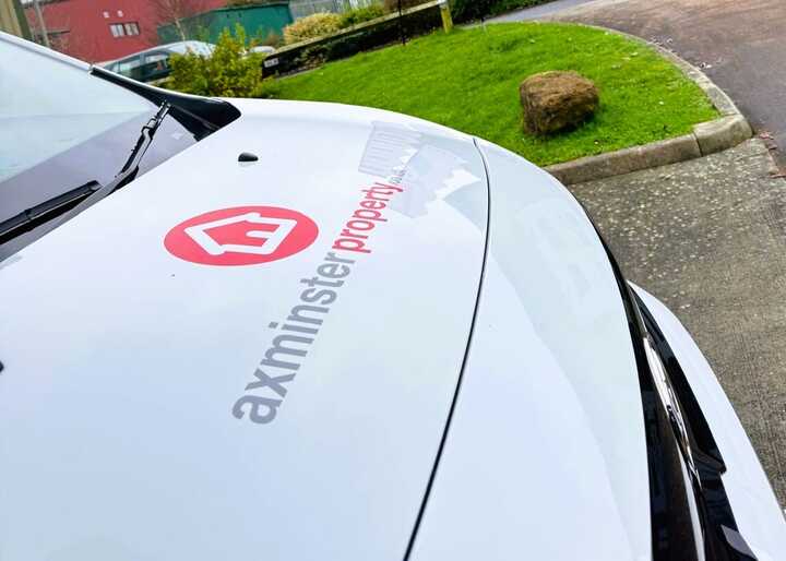 Cut Vinyl Van Graphics for Axminster Properties Ltd