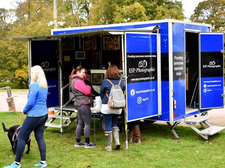 Vinyl Vehicle Graphics for ESP Photographic's Event Trailer