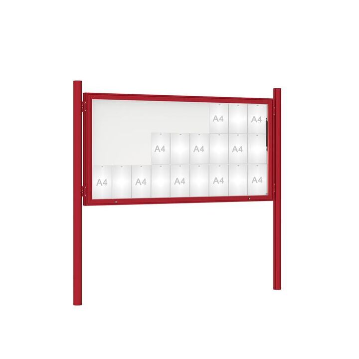 27 A4 - Top Hung 1000 Noticeboard - Red.jpg