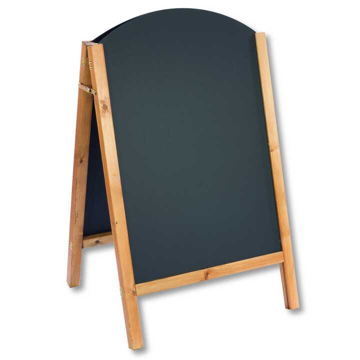 Harrier Reversible Curved Chalk A-Board