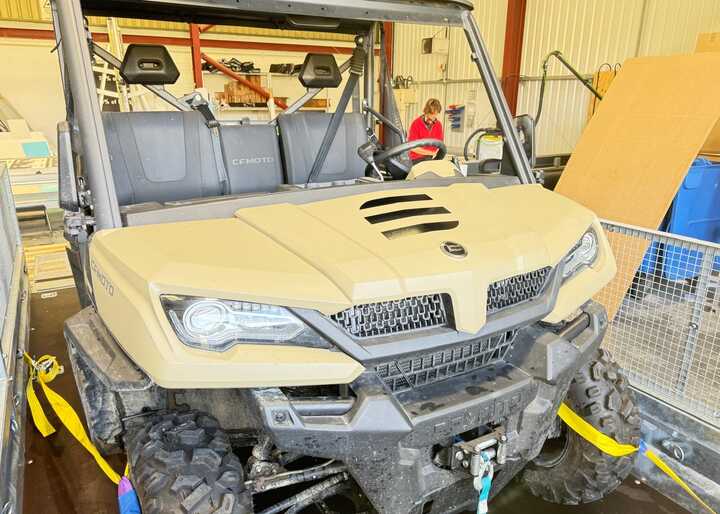 Branding Vehicle Graphics for Solarport's All-Terrain Road Legal Buggy