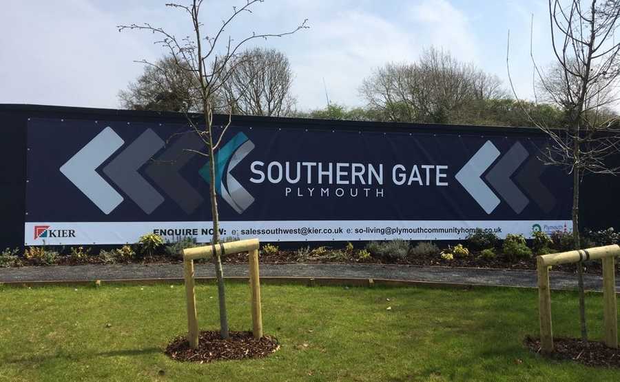 Printed Banner for Kier Living