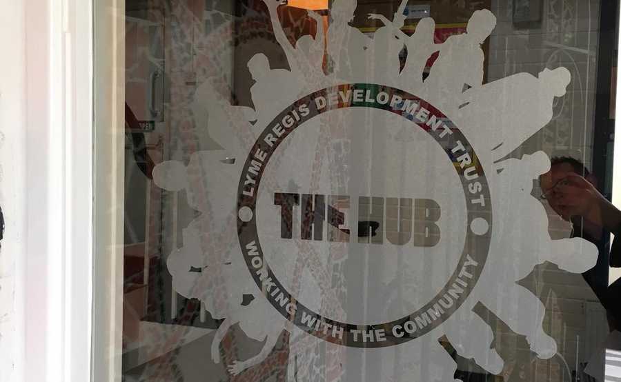 Window Graphics Installation Lyme Regis