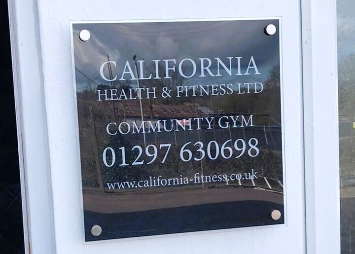 Acrylic Plaque External Business Signage for California Fitness Gym.jpg