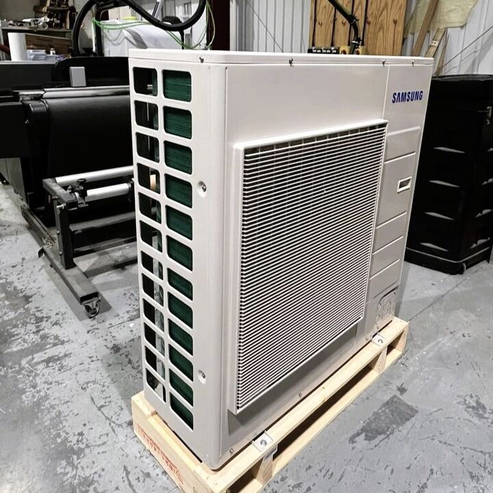 ASHP Air Source Heat Pump Wrap - Samsung - White To Anthracite Gray Colour Change Wrap - After.jpg