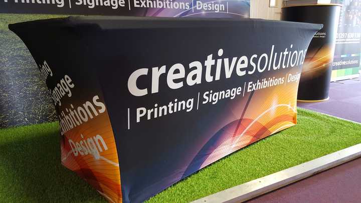 Exhibit deals table covers