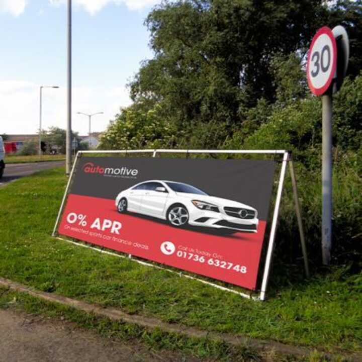 Portable Banner Frames