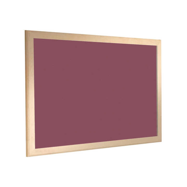 Wooden Framed Camira Lucia Fabric Notice Board