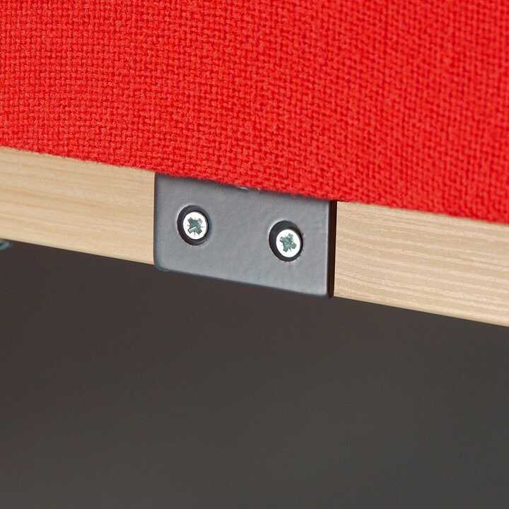 Desk Screen Screw-On Brackets