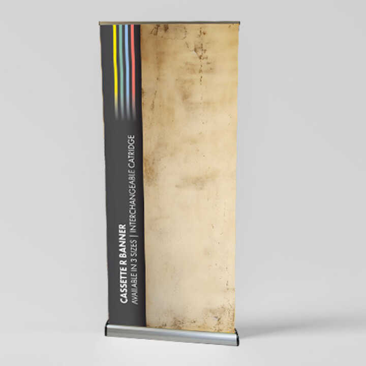 Cassette Roller Banner