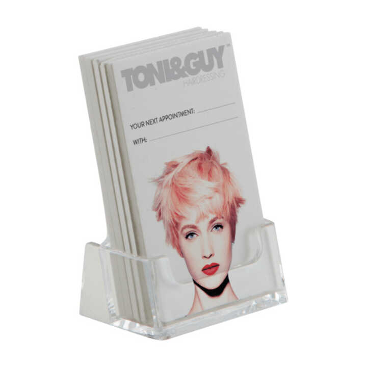 Countertop Business Card Holder Portrait