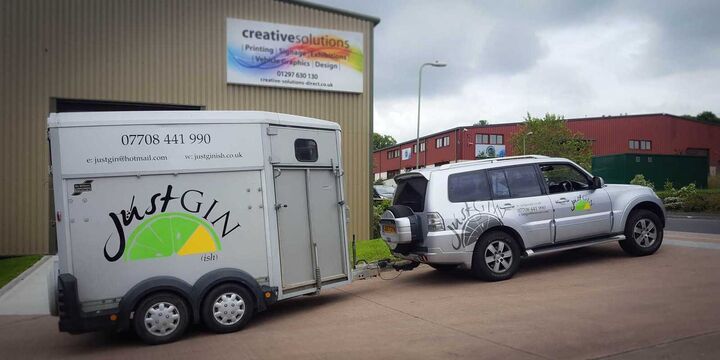 Custom Converted Horsebox Bar Graphics for Just Gin Van &amp; Trailer.jpg