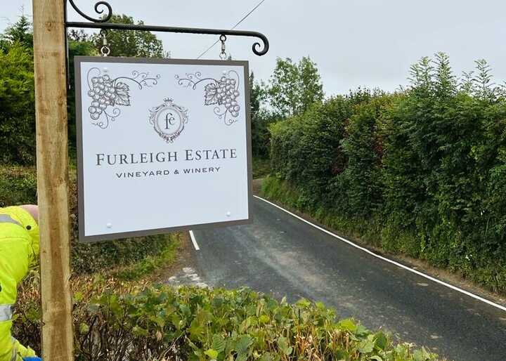 Hanging Projecting Signs & Gate Signs for Furleigh Estate