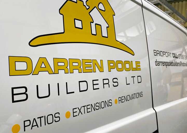 Vehicle Graphics Installation for Darren Poole Builders Peugeot Partner Van