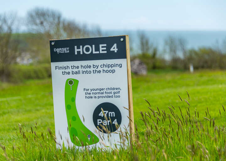 ACM Golf Course Signage for West Dorset Leisure Holidays