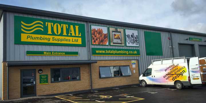 Total Plumbing Supplies Frome Signage