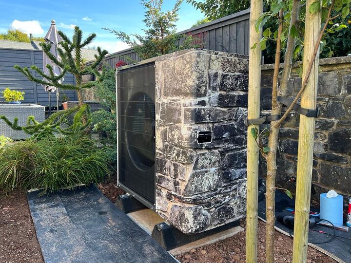 Ecodan Ultra Quiet Air Source Heat Pump - Custom Vinyl Brick wrap - AFTER.jpg