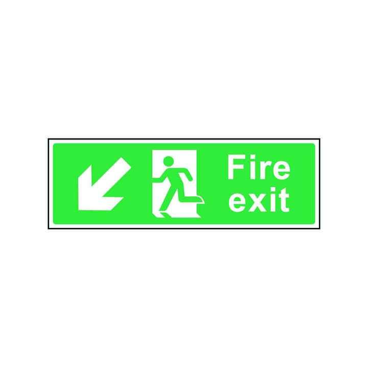 Fire Exit Left Down