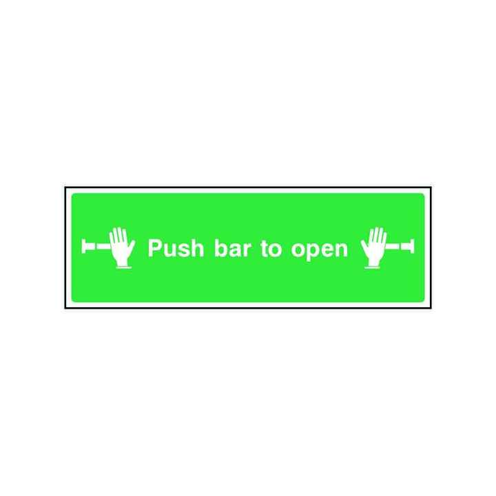 Push Bar To Open (Symbols)