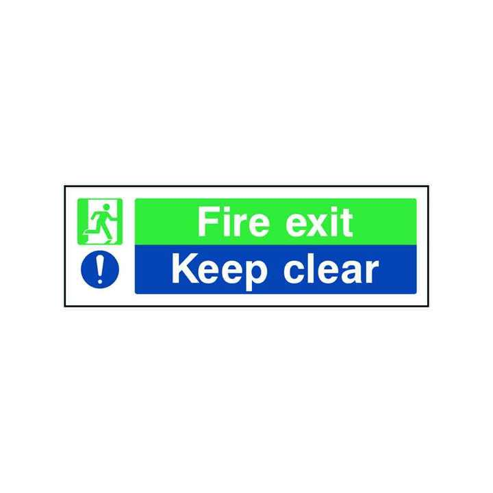 Fire Exit / Keep Clear