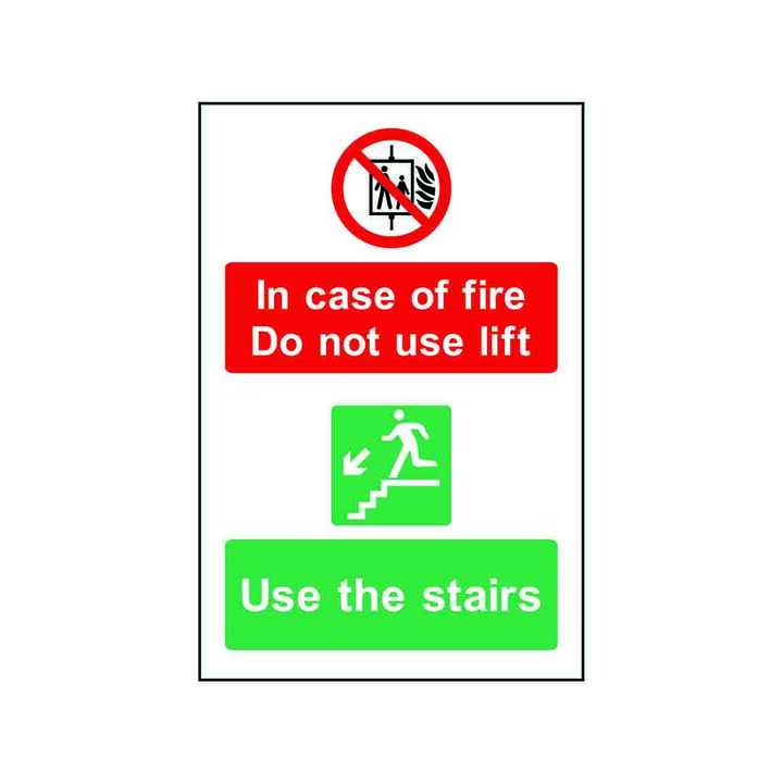 In Case Of Emergency Do Not Use Lift Use The Stairs