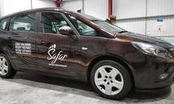 Vehicle Signwriting for Safar Restaurant, Axminster Vehicle Signwriting for Safar Restaurant, Axminster