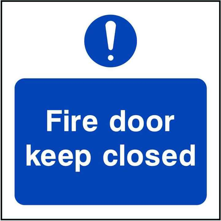 Fire Door Keep Closed (Symbol)