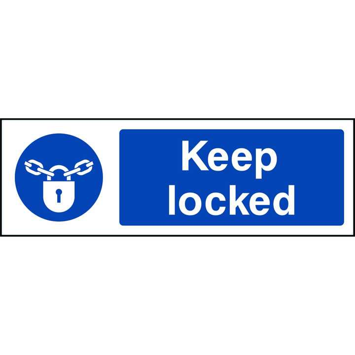 Keep Locked - Rectangle