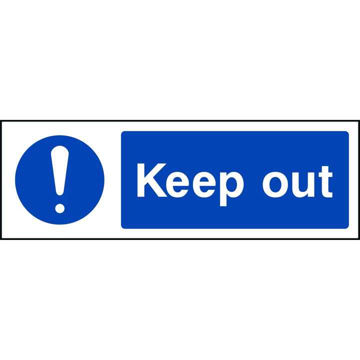 Keep Out - Rectangle