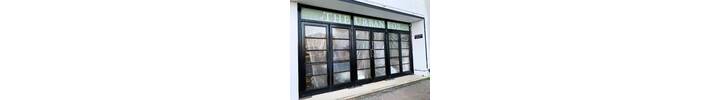 Full Colour Block Out Window Graphics - Shop Branding for The Urban Fox in Lyme Regis 1.jpg