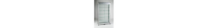 GS3002L Glazed Display Cases - 1000 x 450 x 1932mm - 3 Down Lights.jpg