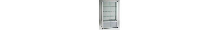 GS3003 Glazed Display Cases - 1000 x 450 x 1932mm - With Cupboard.jpg