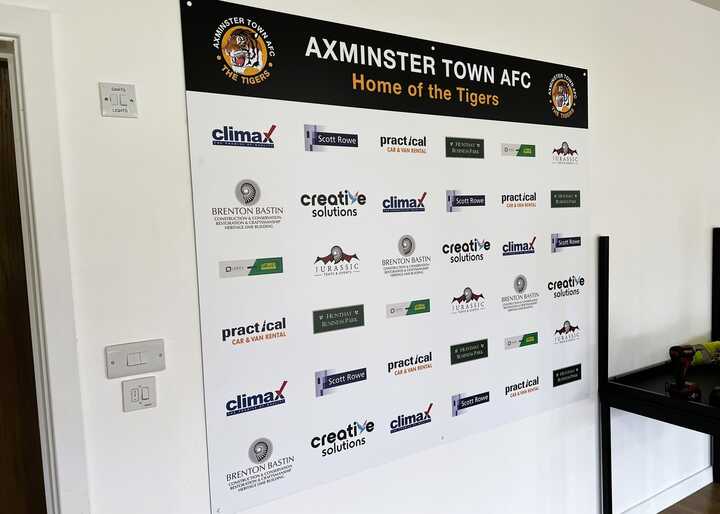 Sponsorship Man of The Match Internal Sign Board for 2024 Season