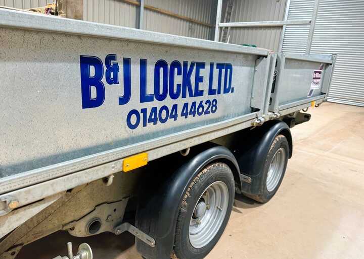 Trailer Branding Graphics for B&J Locke Ltd