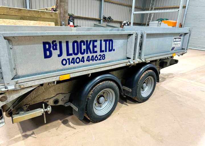 Trailer Branding Graphics for B&J Locke Ltd