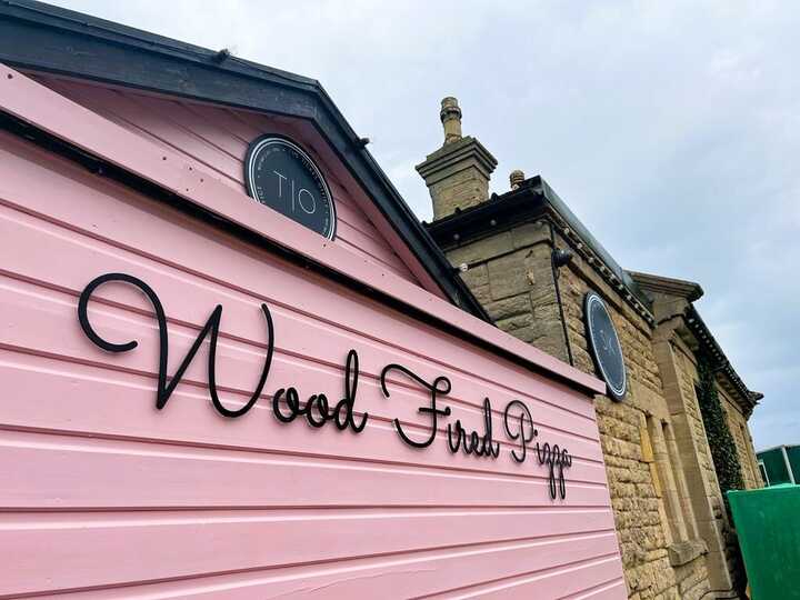 Custom Outdoor Lettering and Signage for The Station Kitchen