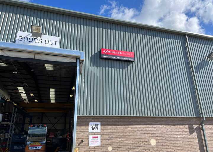 Flexface Illuminated Sign for Axminster Tools