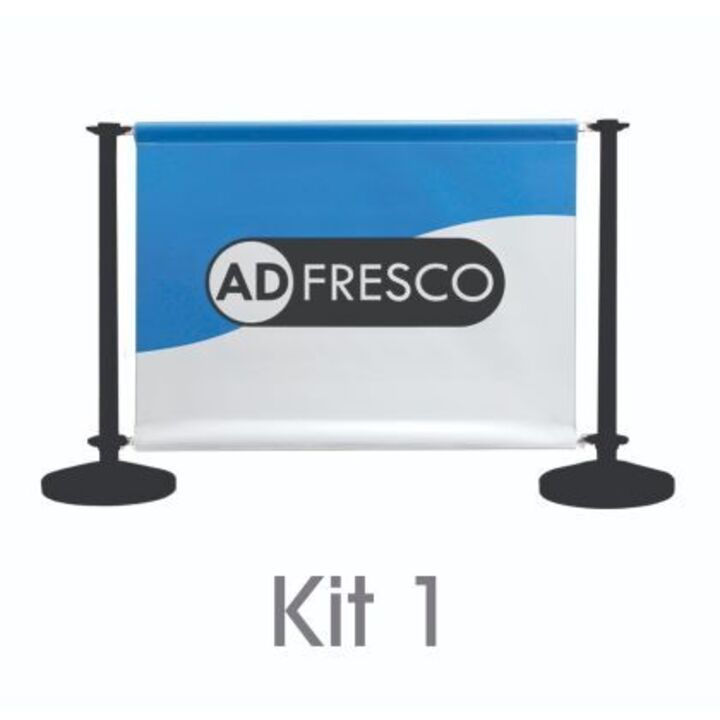 Adfresco Premium Cafe Barrier Kit 1 - Satin Black - Cross Rails.jpg