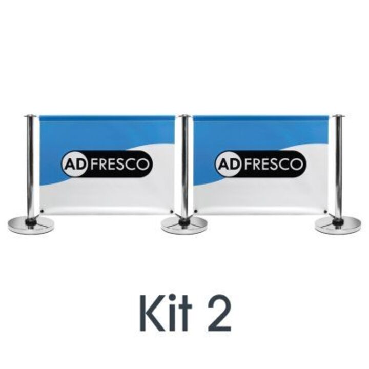 Adfresco Budget Cafe Barrier Kit 2 - Stainless Steel - Bungee Tethers.jpg