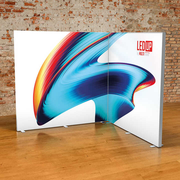 New LEDUP Lightbox Range for Shell Scheme Exhibition Stands