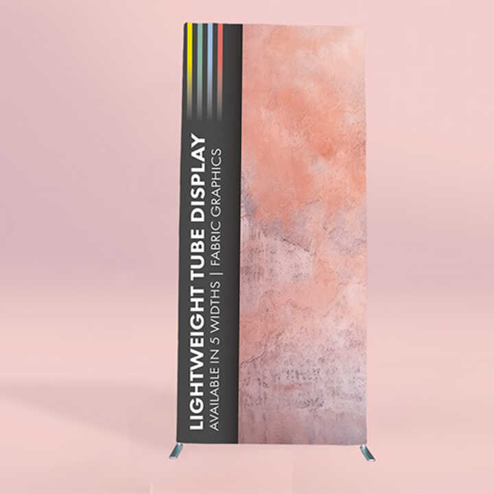 Lightweight Fabric Tube Banner