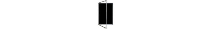 Lockable Premium Felt Noticeboard - Single Door - BLACK.jpg