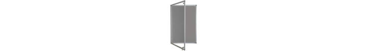 Lockable Premium Felt Noticeboard - Single Door - SILVER.jpg