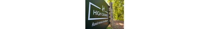 New site signage for High Grange. Large green fence mounted  sign.jpg