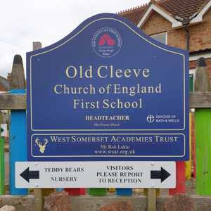 Before - Danesfield Post Mounted Entrance Sign