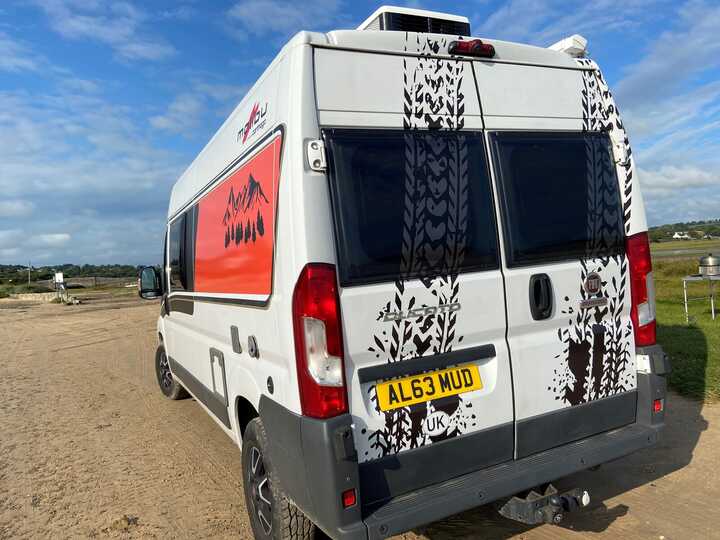 Custom Vehicle Cut Vinyl Graphics for Private Client's Fiat Ducato Van